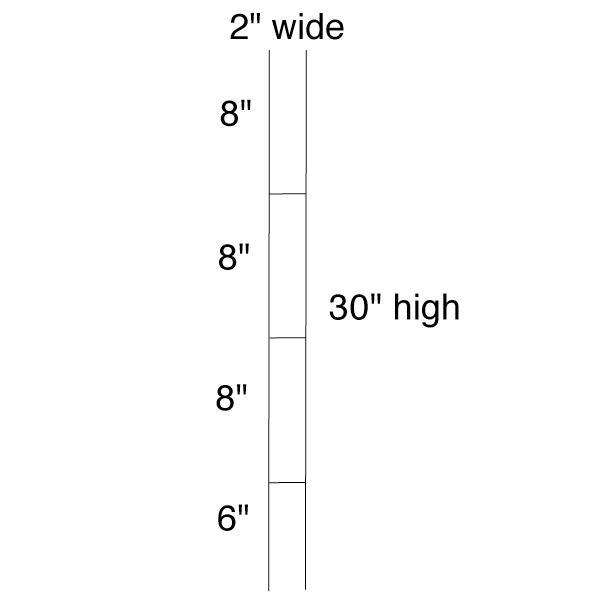 4 Pack 48" Aluminum Yard Sign Stakes - Heavy Duty Holders For 7 To 417601