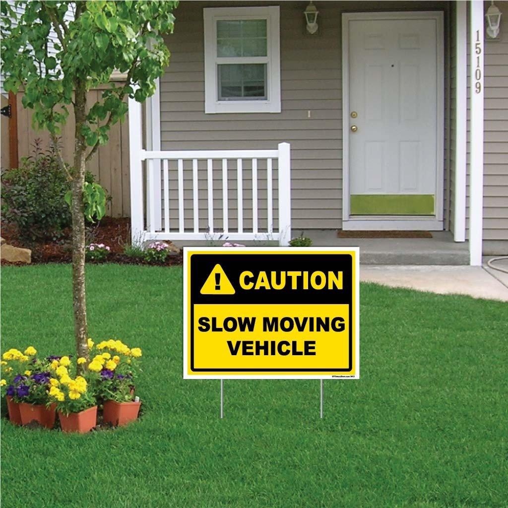 Signs Moving Fast Slow Moving Vehicle Sign/Sticker | VictoryStore β VictoryStore.com