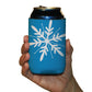 Winter Snowflakes Themed Can Cooler Set - 6 Designs - Set of 6 - FREE SHIPPING