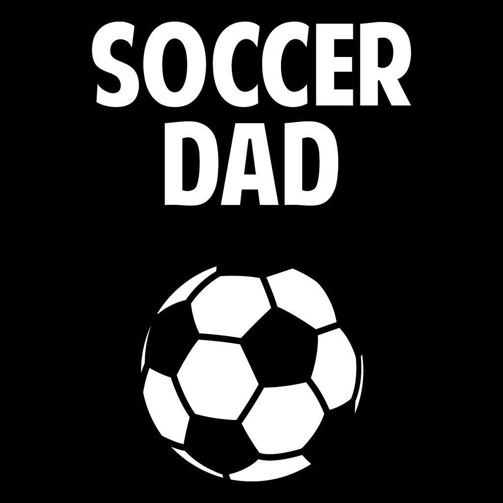 Soccer Dad Black Folding Camping Chair