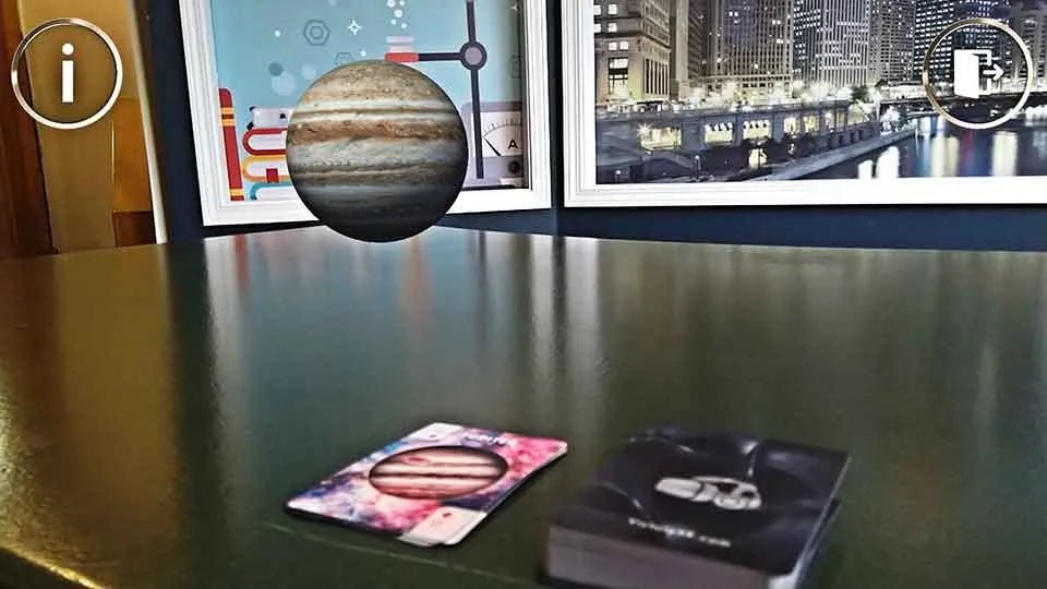 Space and Planets Augmented Reality Card Deck