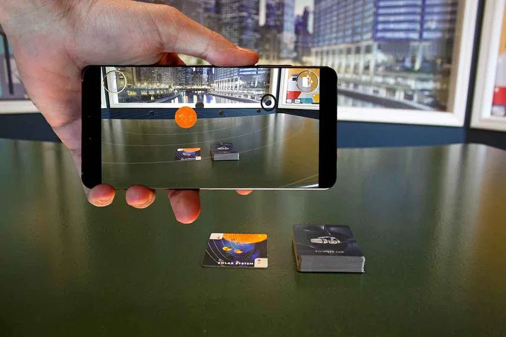 Space and Planets Augmented Reality Card Deck