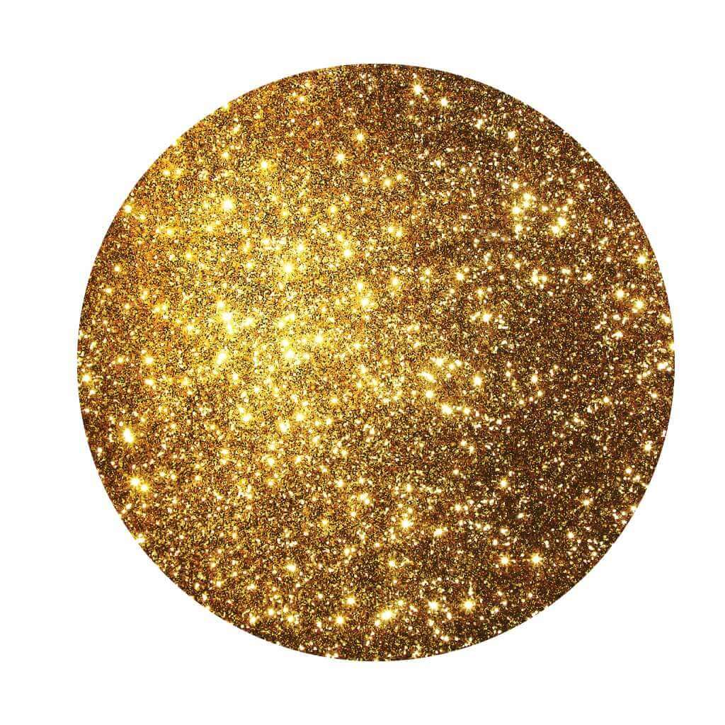 gold sparkle swatch for yard sign letters
