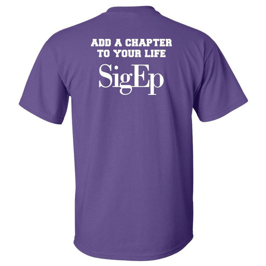 Sigma Phi Epsilon Standard T-Shirt - "Add Another Chapter" - FREE SHIPPING