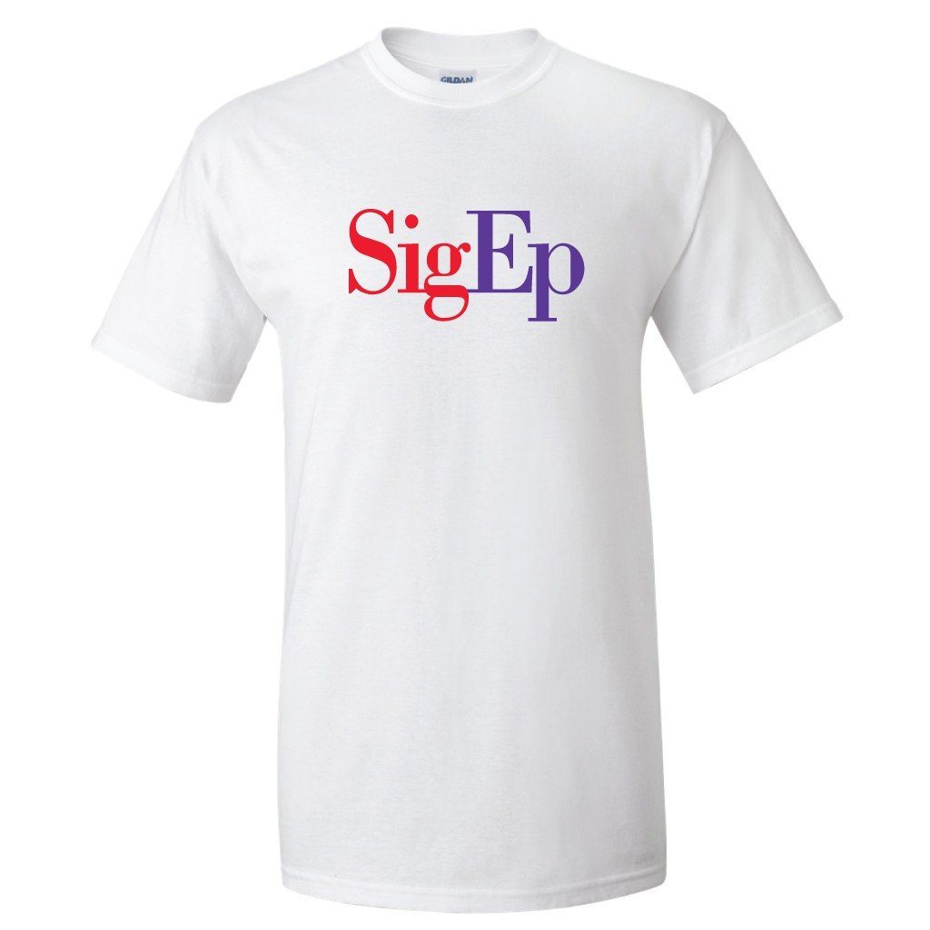 Sigma Phi Epsilon Standard T-Shirt - SigEp Logo - FREE SHIPPING