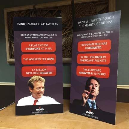 Stand-up Event Sign Boards