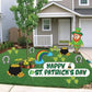 St. Patrick's Day Yard Decorations - Stand Up Set - FREE SHIPPING