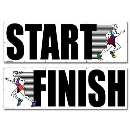 Start and Finish Banner Set of 2 | VictoryStore – VictoryStore.com
