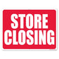 Store Closing Sign or Sticker - #1