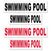 Pool Sign Rider Swimming Pool Real Estate Sign Riders | VictoryStore – VictoryStore.com