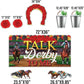 Talk Derby to Me' Horse Derby Party Oversized EZ Yard Cards - 36x72