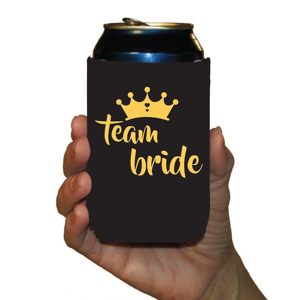 team bride can cooler