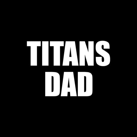 Titans Dad Black Folding Camping Chair