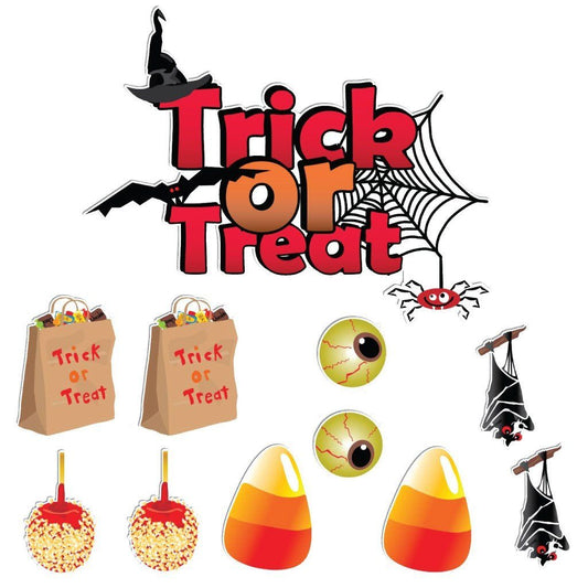 Halloween Yard Decoration "Trick or Treat" with Tricks and Treats! FREE SHIPPING