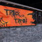 Trick or Treat Waterproof Vinyl Halloween Banner