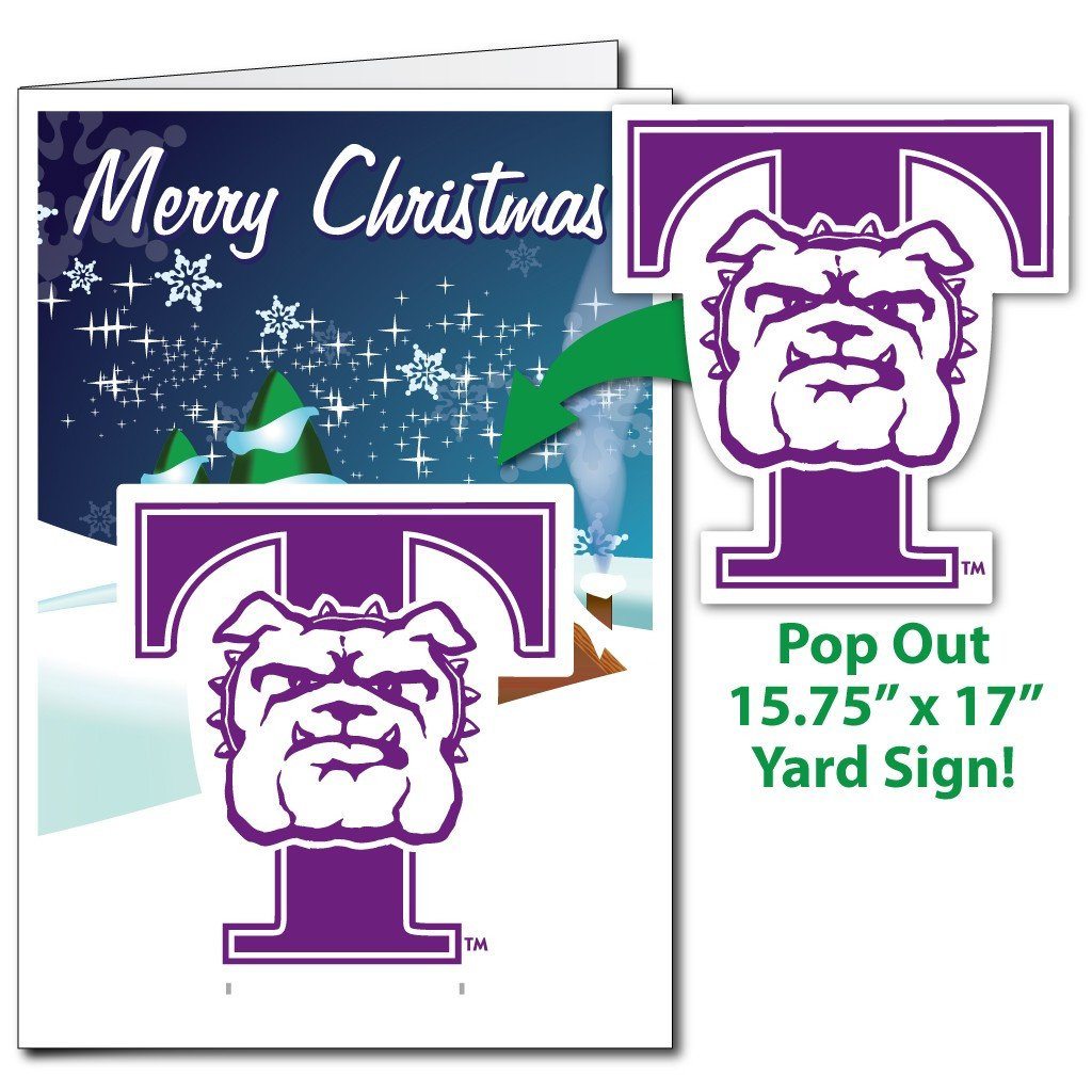 Truman State University 2'x3' Giant Christmas Greeting Card