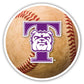 Truman State University “ Baseball Shaped Magnet