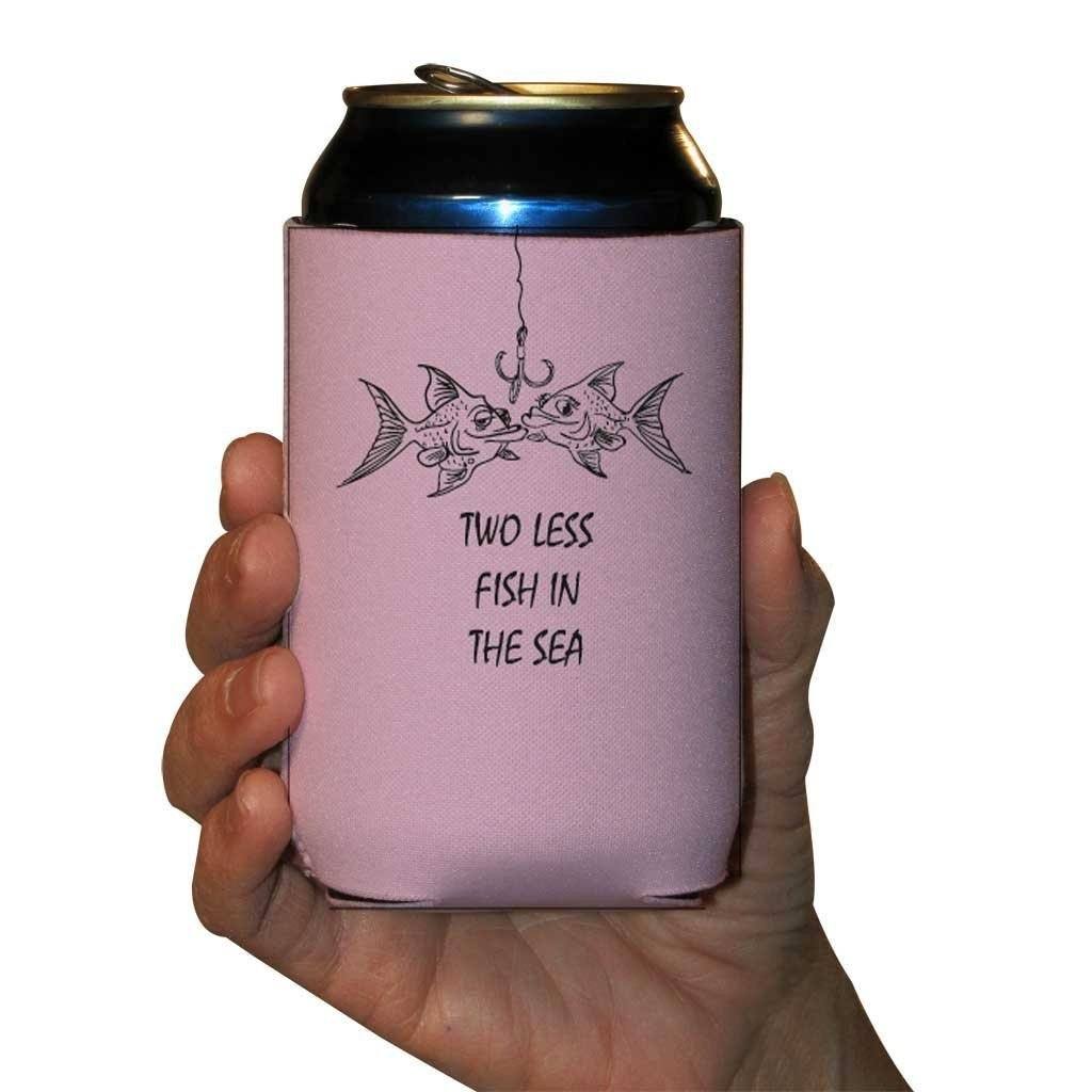 Two Less Fish in the Sea Can Cooler Set of 6