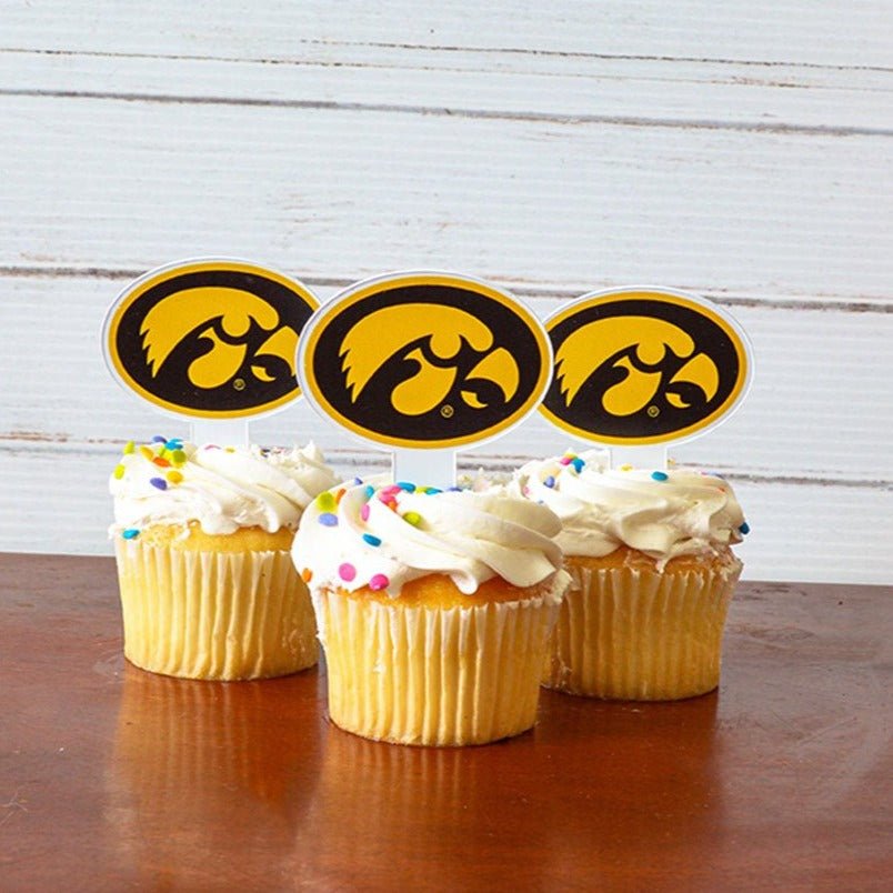 University of Iowa Cupcake Toppers