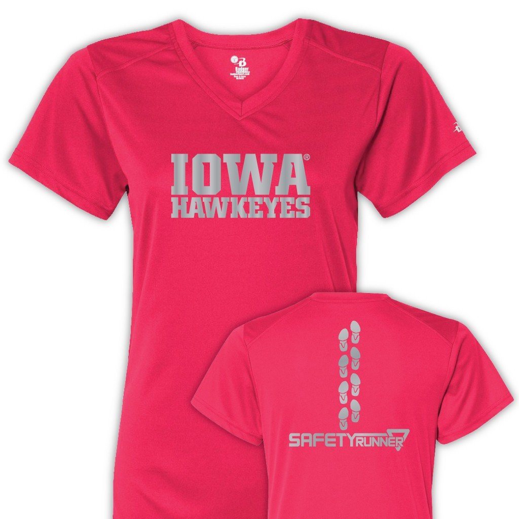 University of Iowa Hawkeyes Women's Safety Runner Reflective