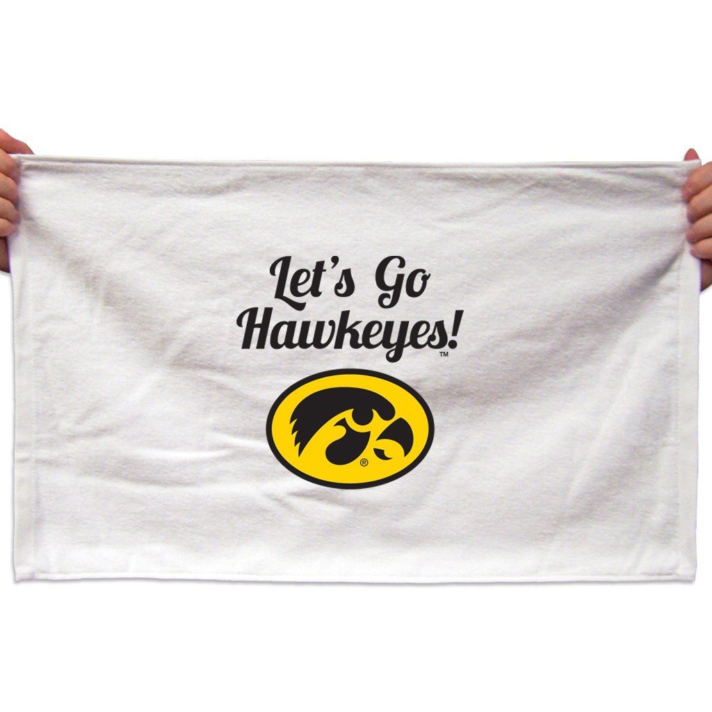 University of Iowa Let's Go Hawkeyes! Rally Towel Set of 3