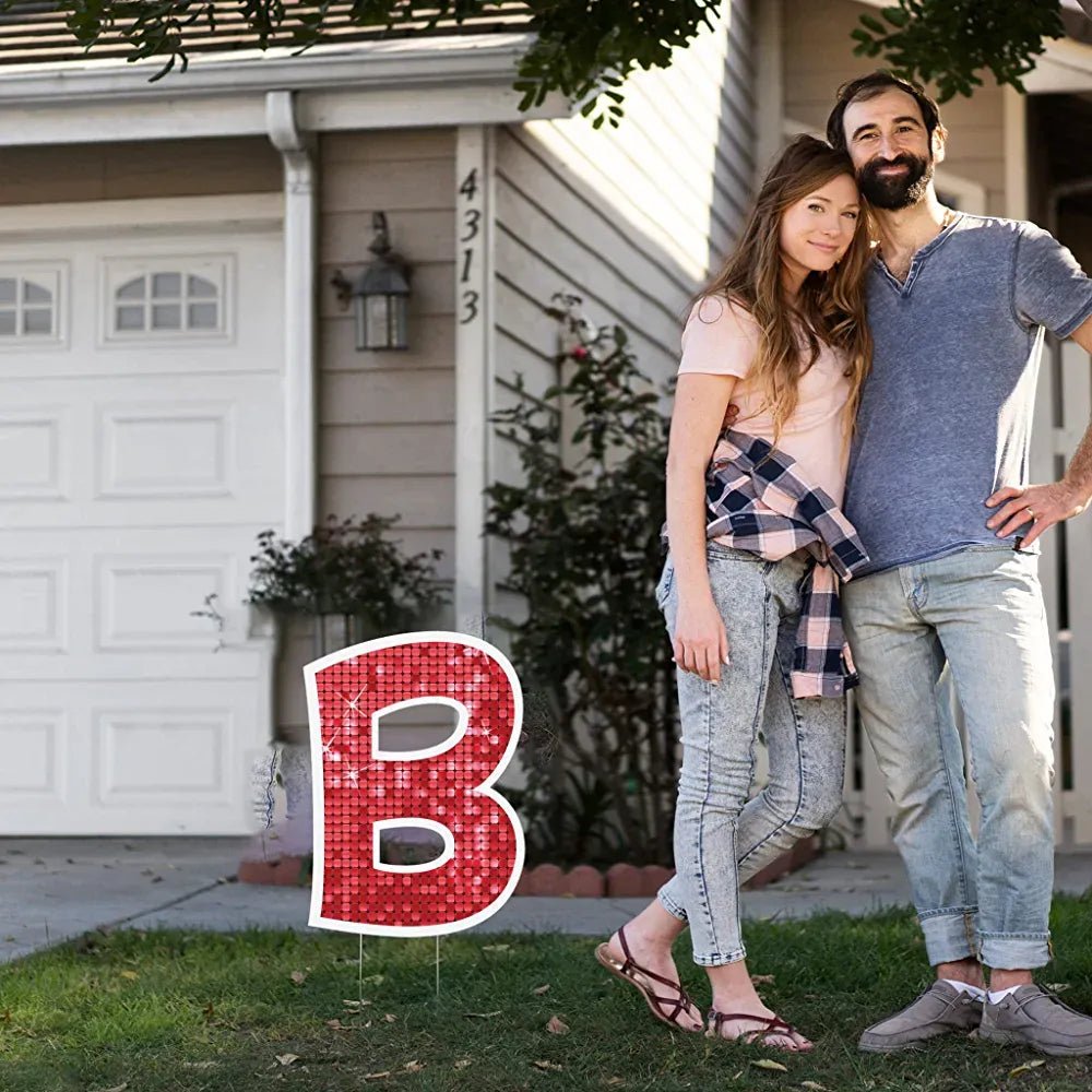 Valentine's Day Be Mine Yard Sign | KG Letters