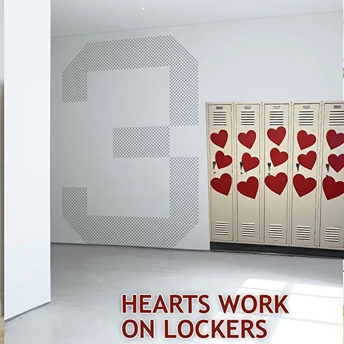 Valentine's Day Garage Magnets | Red Hearts