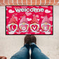 Valentine's Day Gnome Doormat (19919)