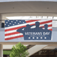veterans day vinyl banner