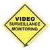 Video Surveillance Monitoring Sign/Sticker | VictoryStore ...