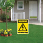 Warning Electric Fence Sign or Sticker