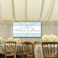 Wedding Banner - Elegant Lace Design