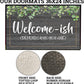 Welcome-ish Depends Who You Are Doormat