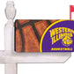 Western Illinois Basketball Magnetic Mailbox Cover