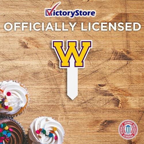 Western Illinois University Cupcake Toppers, Officially Licensed