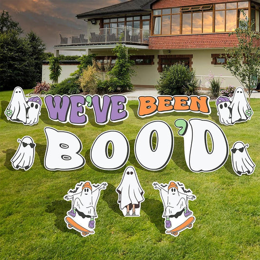 We've Been Boo'd' Yard Cards - 13 Pc Set