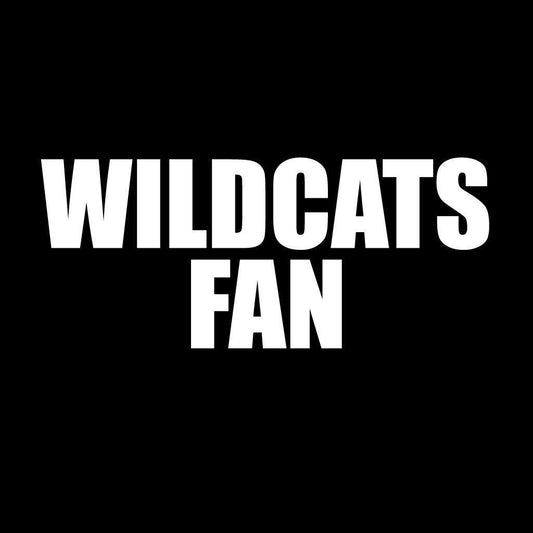 Wildcats Fan Black Folding Camping Chair with Carry Bag