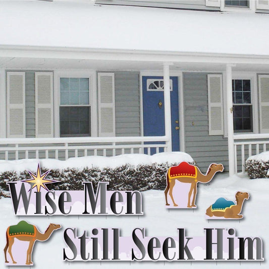 Wise Men Still Seek Him Yard Decorations - FREE SHIPPING