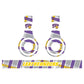 Western Illinois Skins for Beats Solo HD Headphones Set of 3 - FREE SHIPPING