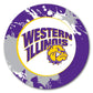 Western Illinois University Fun Designs Coaster Set of 4 - FREE SHIPPING