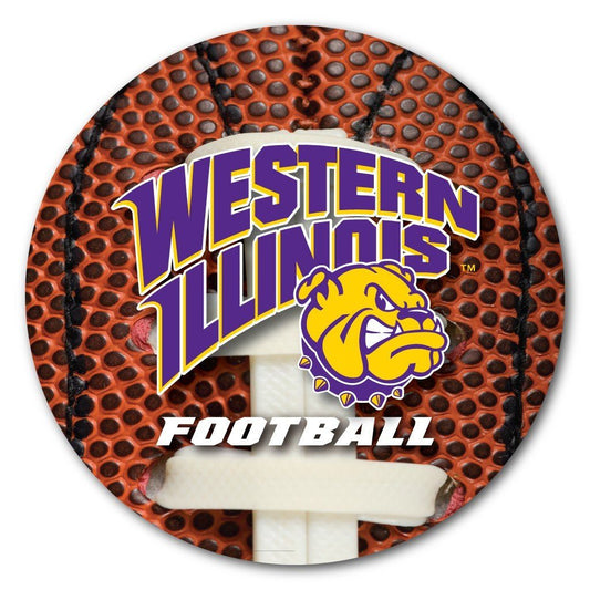 Western Illinois University Football Coaster Set of 4 - FREE SHIPPING
