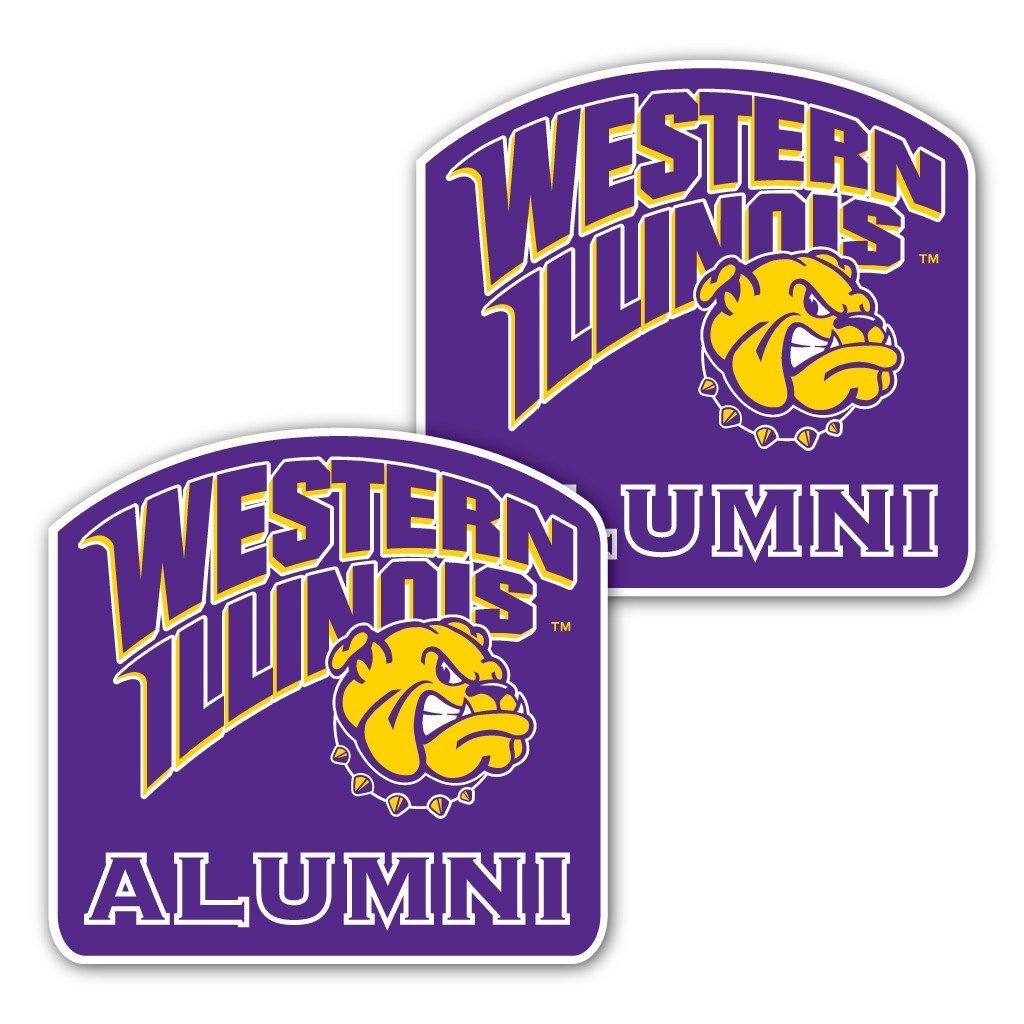 Western Illinois University - Window Decal (Set of 2) - Alumni