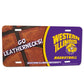 Western Illinois University - License Plate - Basketball Design