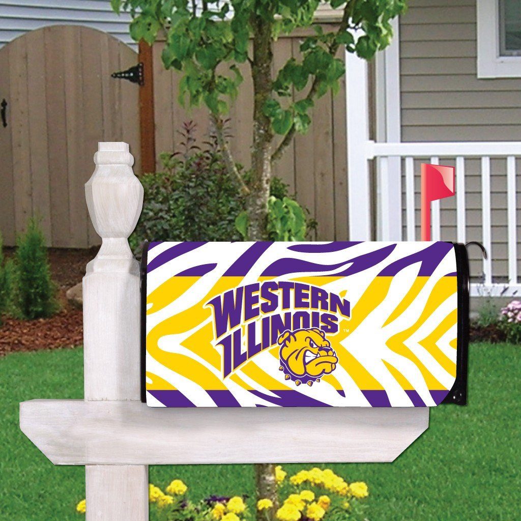 Western Illinois Magnetic Mailbox Cover (Design 4)