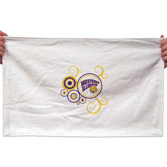 Western Illinois University Rally Towel (Set of 3) - Swirl Design
