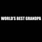 World's Best Grandpa Camping Chair with Carry Bag