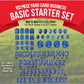 Yard Card Rental Business 18" Basic Starter Package in Jump Up font - Pick Your Own Colors