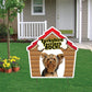 Yorkshire Terriers Rock! Dog Breed Yard Sign - Shaped Yard Sign - FREE SHIPPING