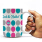 Zeta Tau Alpha 15oz Coffee Mug Polka Dot Design